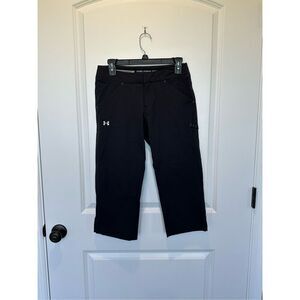 Under Armour Performance Golf Capri Pants Size 2 Black